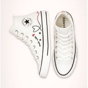 Made with Love high top Converse.